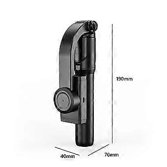 Novo Telefone Celular Gimbal Estabilizador Equilíbrio Selfie Stick Tripé Bluetooth Controle Remoto Compatível Adequado para Gopro Camera
