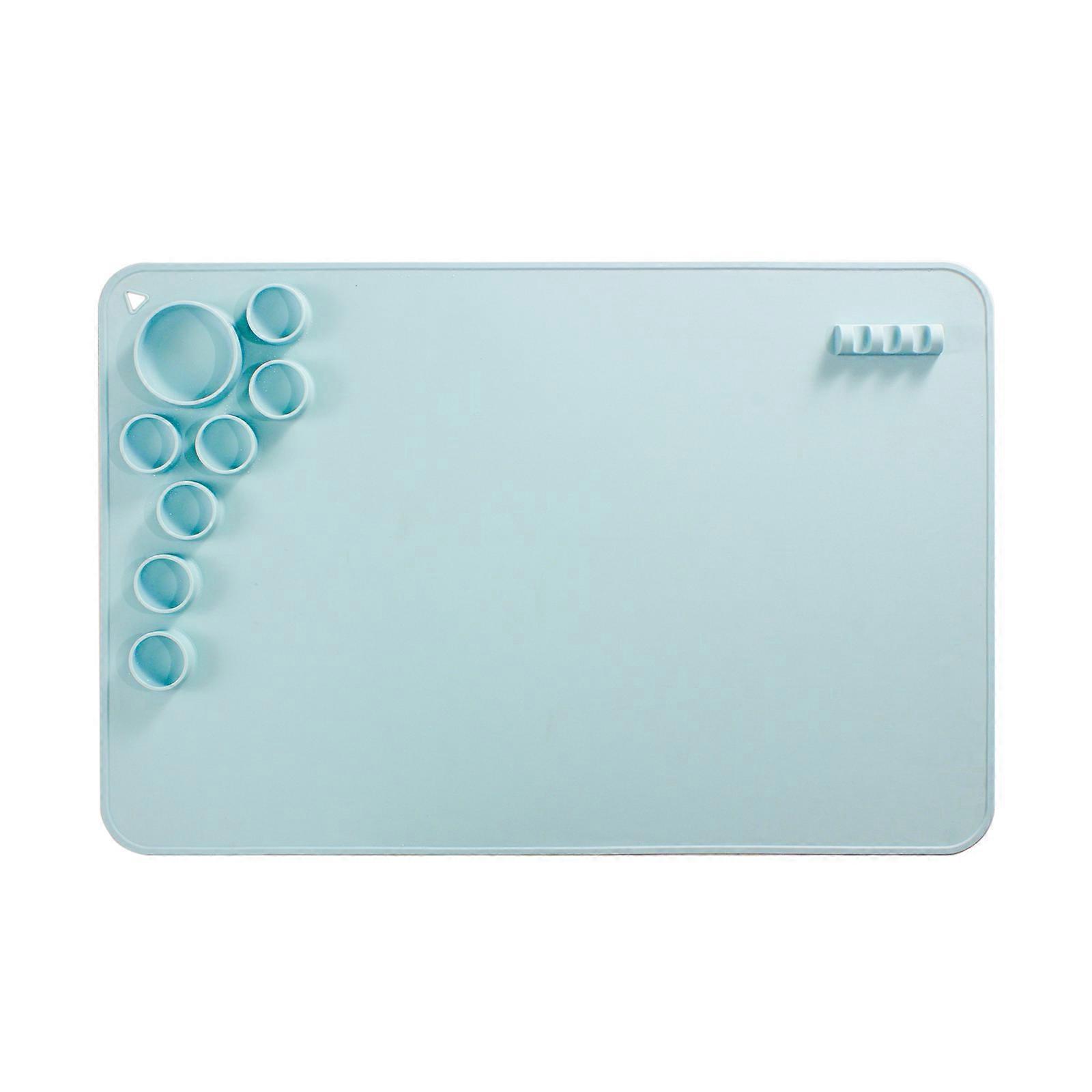 Meilleur tapis d’artisanat en silicone discount, tapis en silicone pour le moulage en résine, feuille de silicone antiadhésive de 25 « x15 », tapis d’artisanat en silicone créateur avec tasse de nettoyage pour Pa