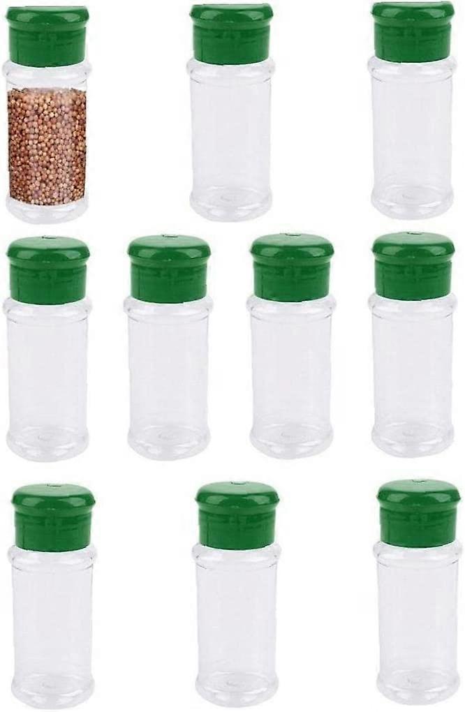 Plastic Spice Jar 20Pcs Salt Pepper Shakers Seasoning Jar Barbecue Condiment Jar Bottles Cruet Container