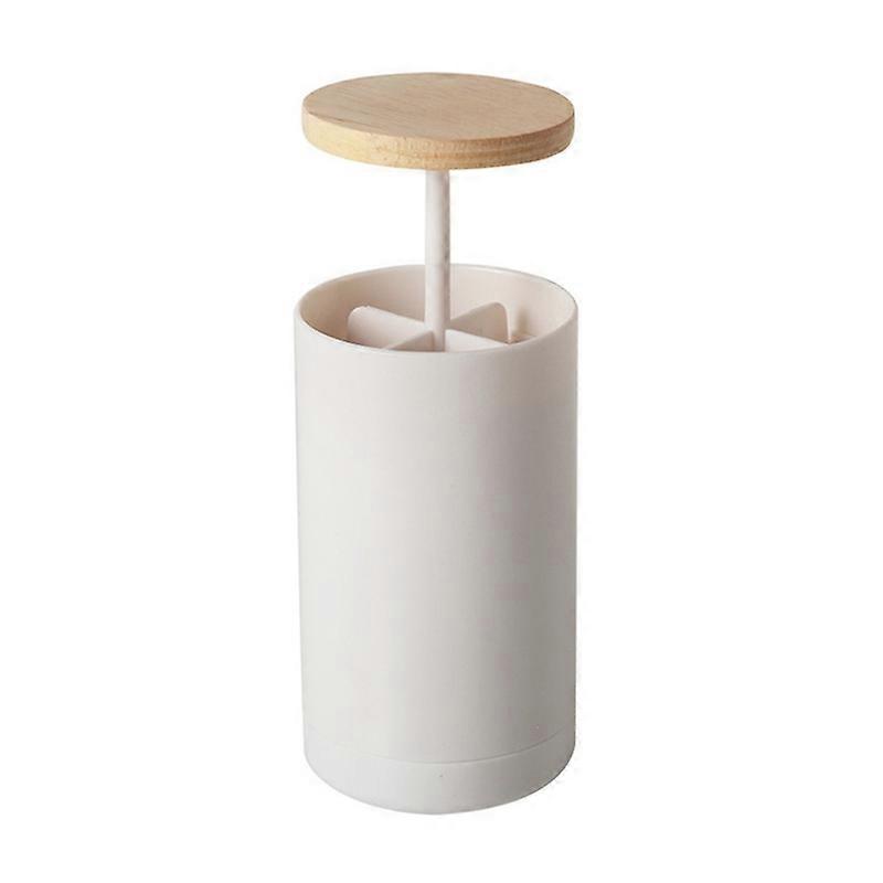Toothpick Holder Portable Convenient Lightweight Cotton Bud Swabs Toothpick Storage Holder for Home