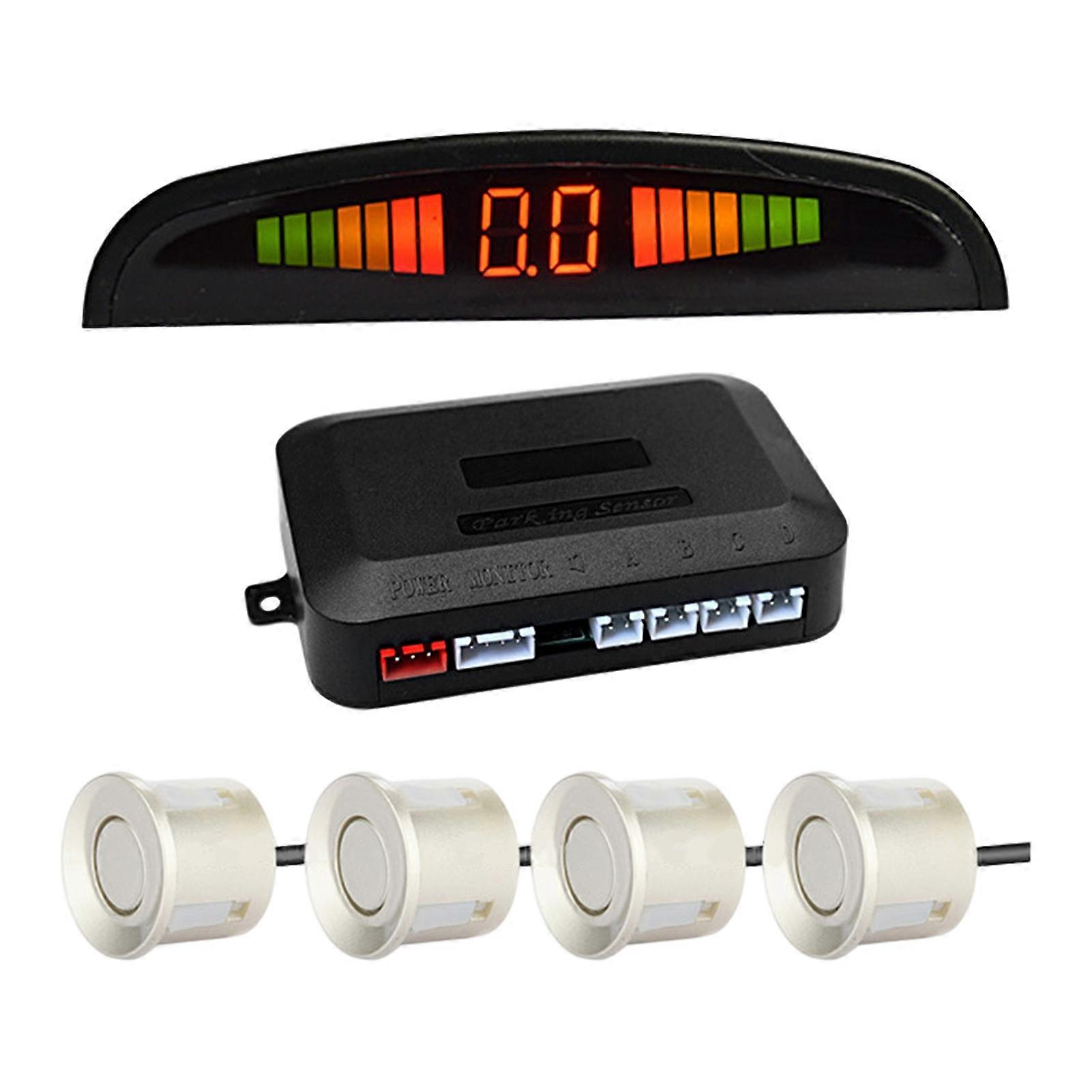 1 Set Reversing Radar Anti-interference External Buzzer Lightweight Large Display Screen Parking Sensor Car Accessories