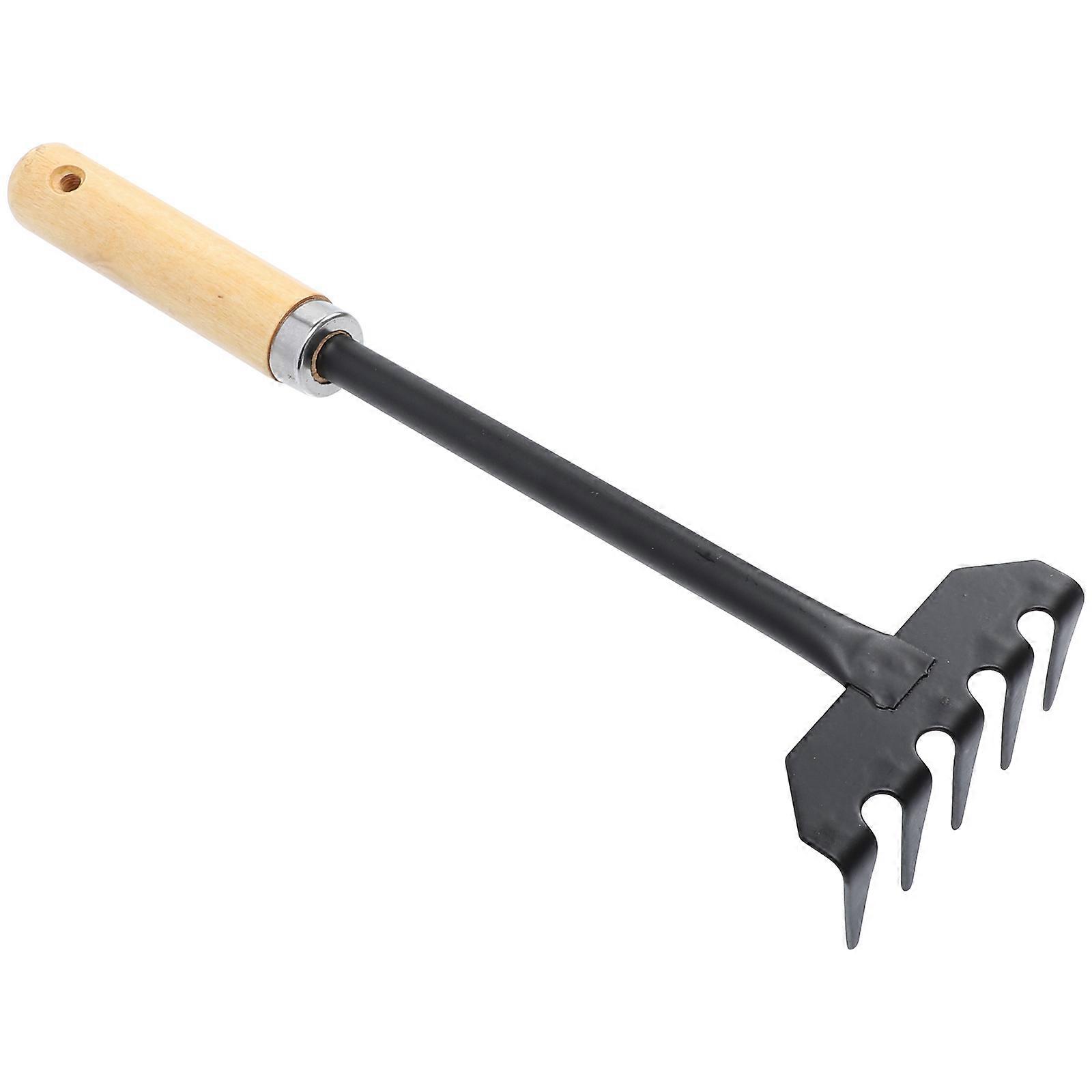 Kids Tools Garden Hand Rake Lawn Shrub Rake Hand Held Rake Leaf Collection Rake Leaf Claw Rake