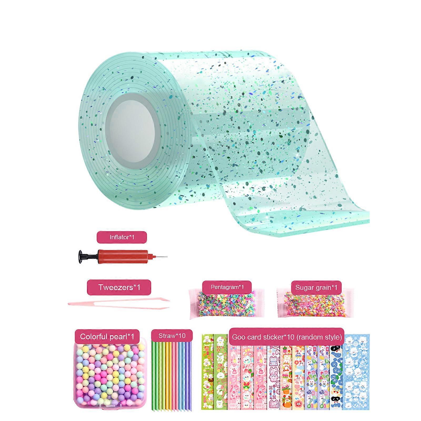 Novo Arrive Nano Tape Bubble Kit para crianças com tutoriais em vídeo passo-a-passo, Nano dupla face adesivo gel grip fita traceless Fita Nano Magical Bubbl