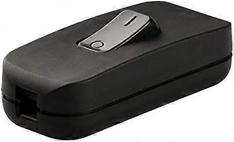 Interruptor de lámpara negro de 250 V - Modelo 040194E