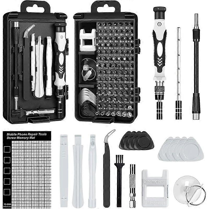 120 in 1 Precision Screwdriver Kit - Mini Computer Tool for PC MacBook iPhone Glasses Watch