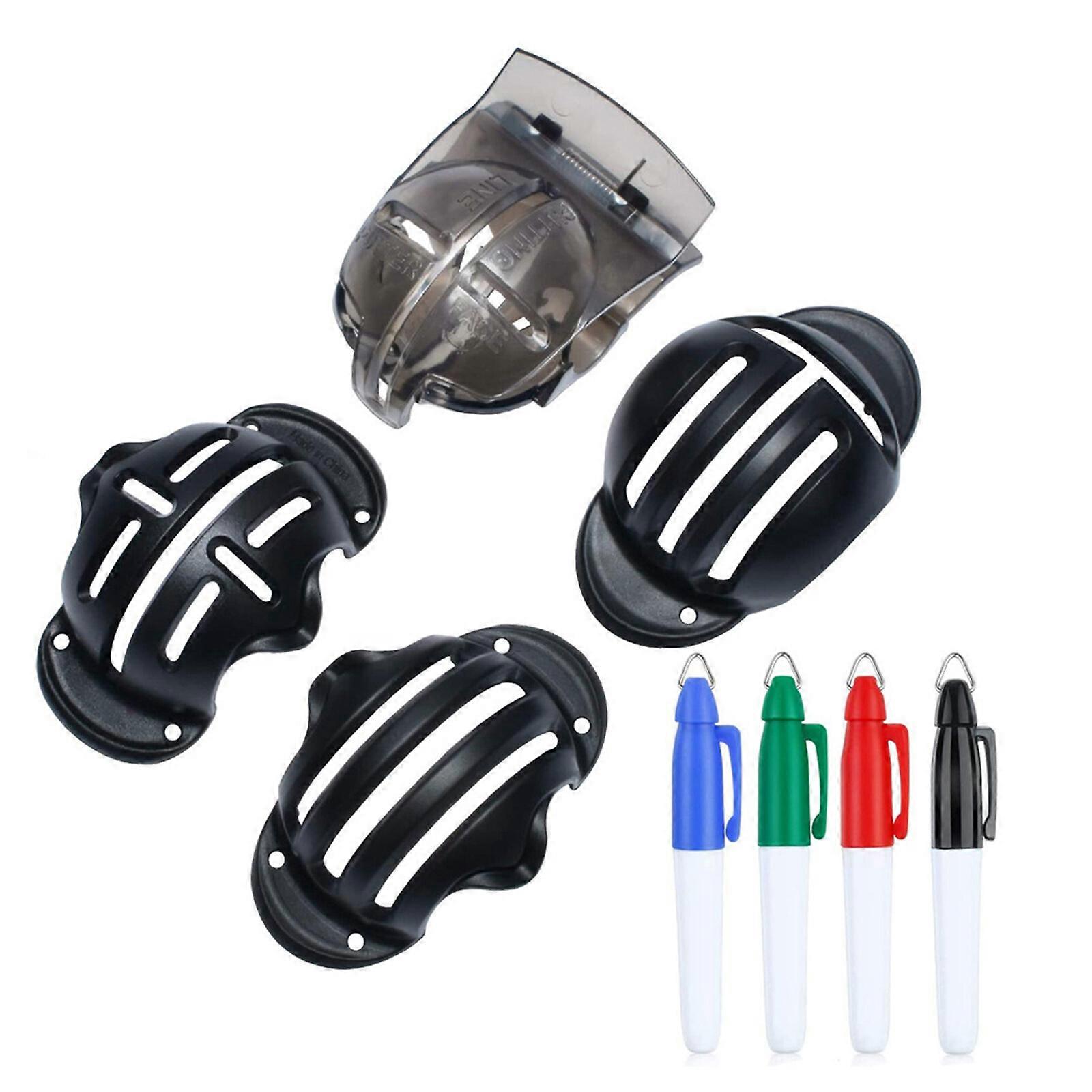 2023 Wholesale Discount 40% Golf Ball Line Marker Template Alignment Liner Marks Tool Putting Drawer 100% New Sealed