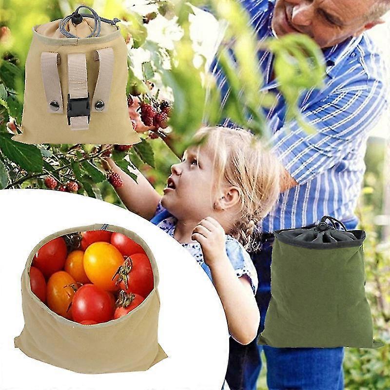 Outdoor Foraging Bag, Hanging Tool Bag Storage Bags Organizer For Hiking Camping