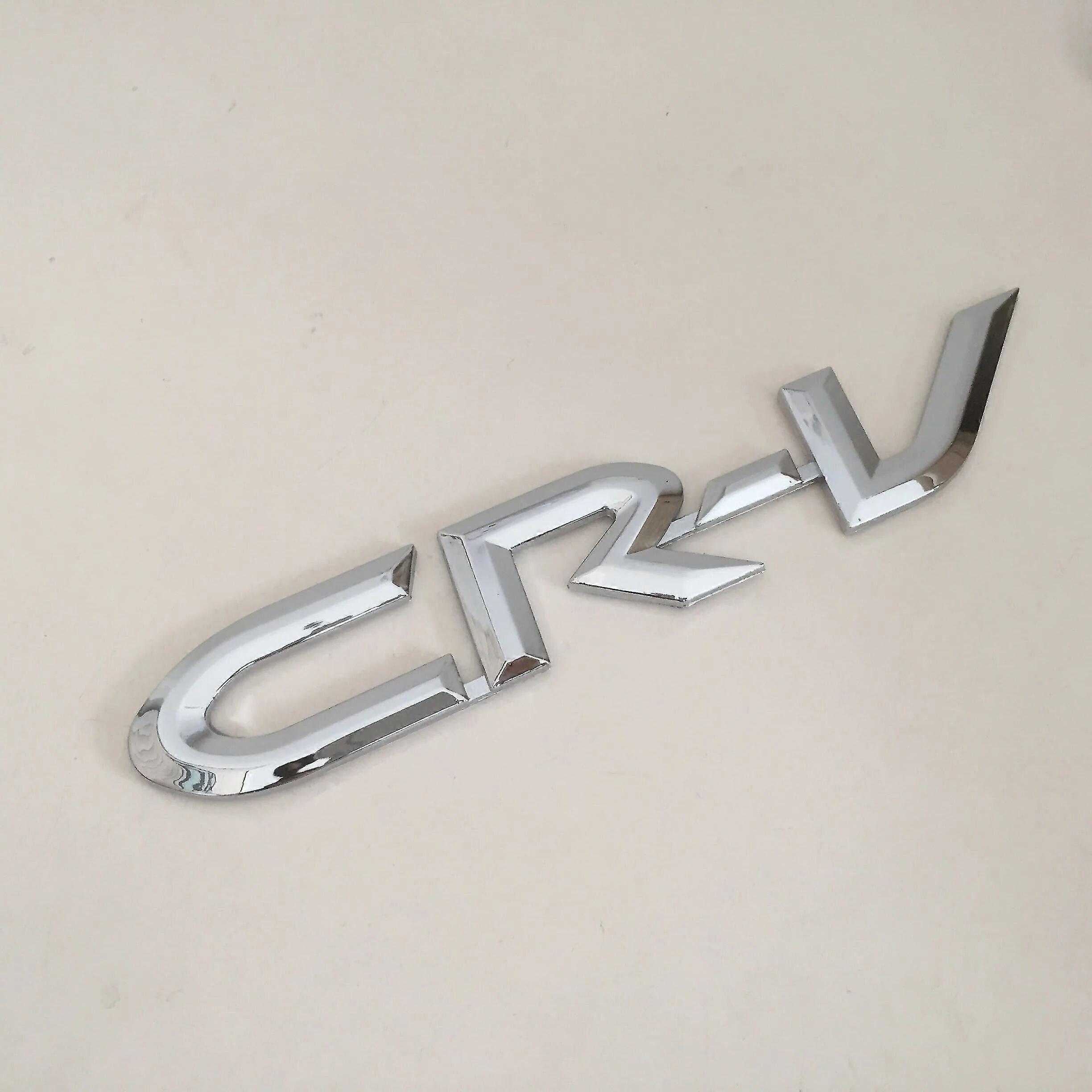 1pcs 3d Abs Haute Qualité Crv Cr-v Voiture Lettre Emblème Arrière Queue Coffre Décalcomanies Badge Autocollant Autocollant Style Accessoires Automobiles Boris