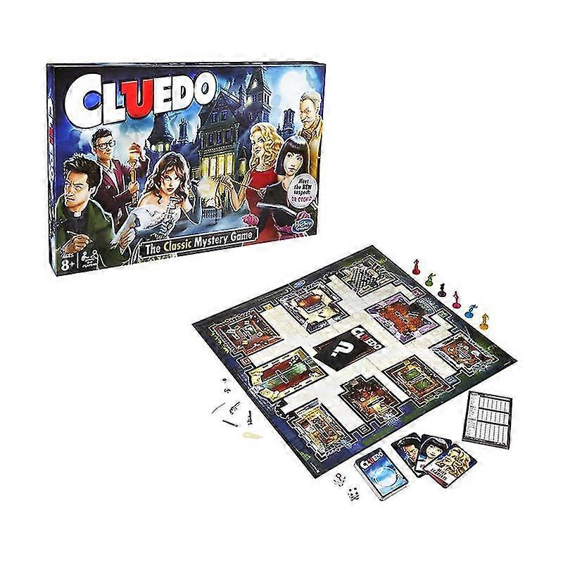 Cluedo Game Clássico Misterioso Detetive Inferência Resolvendo