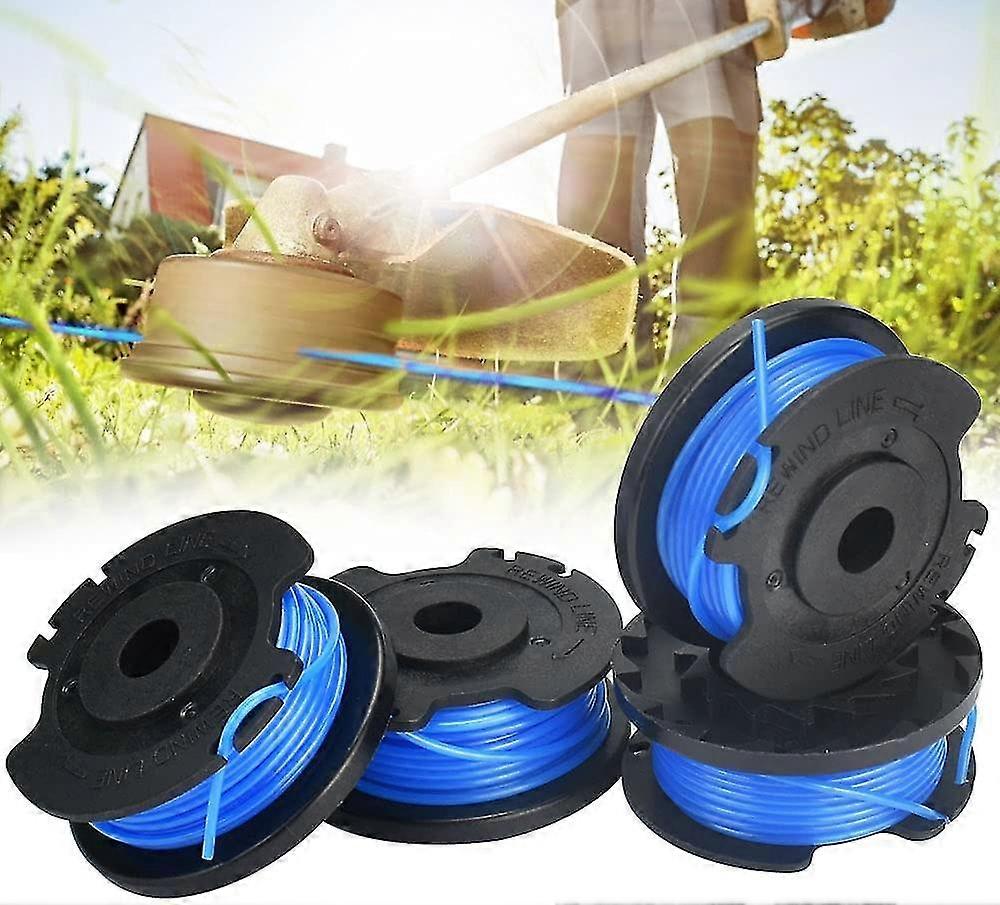 4 Rollos Carretes Para Recortadoras De Cable Hilo Para Desbrozadora De Nailon Hilos De Trimmer Csped Bobinas De Hilo Para Cortabordes Carrete Automtic