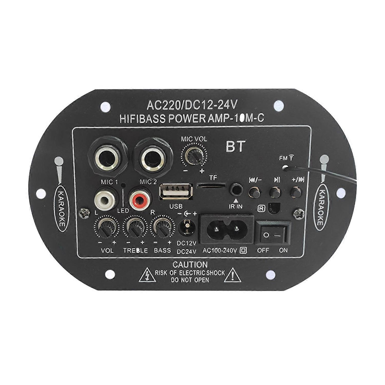 Audio Amplifier Board Bass Control Loss-less Transmission High Compatibility Easy Operation