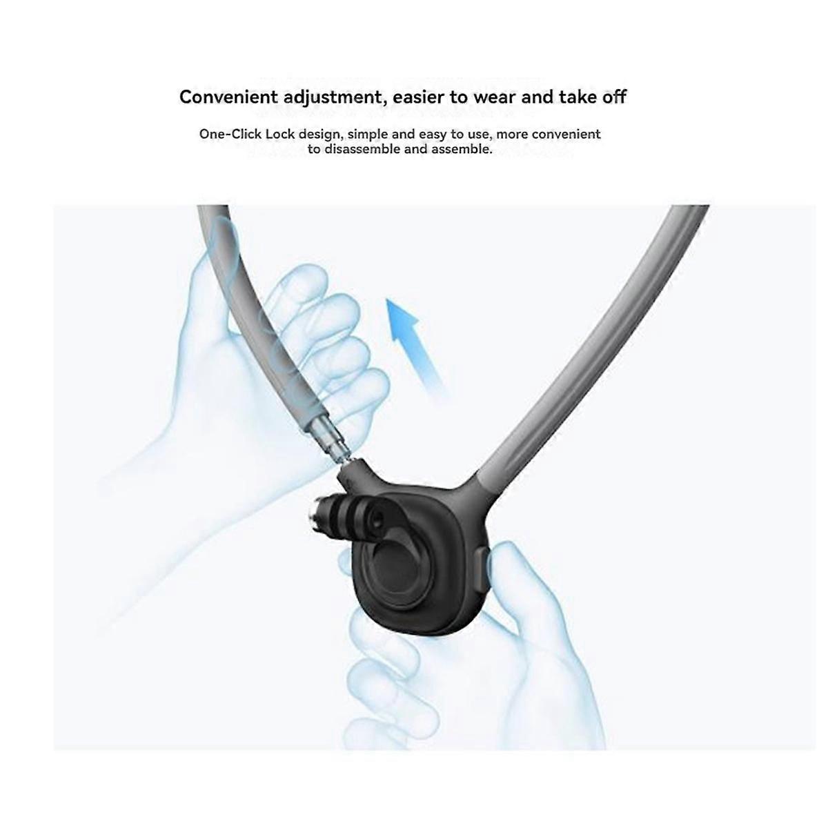 Sports Camera Neck Bracket for Shadowstone Neck Bracket X4/ Pro/GO3 Action Camera First Person Neck