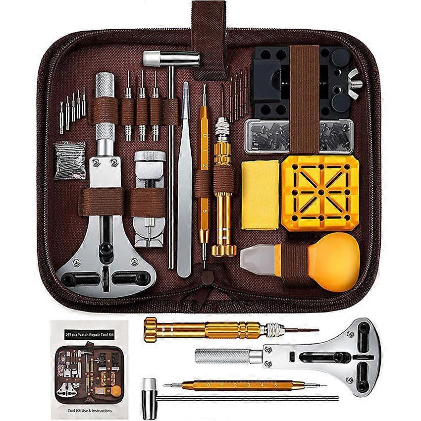 TZ1-038 Watch Repair Tools 149pcs Set Watch Repair Disassemble and Change Battery Combo Tool Kit