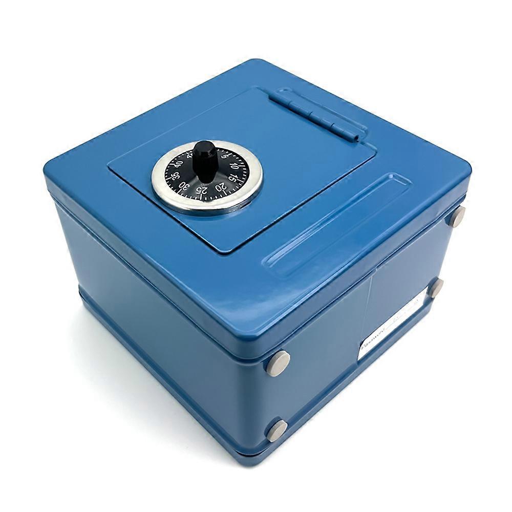 Type C Password Lock Money Box Coin Saving Banknote Cash Piggy Bank Metal Safe Box