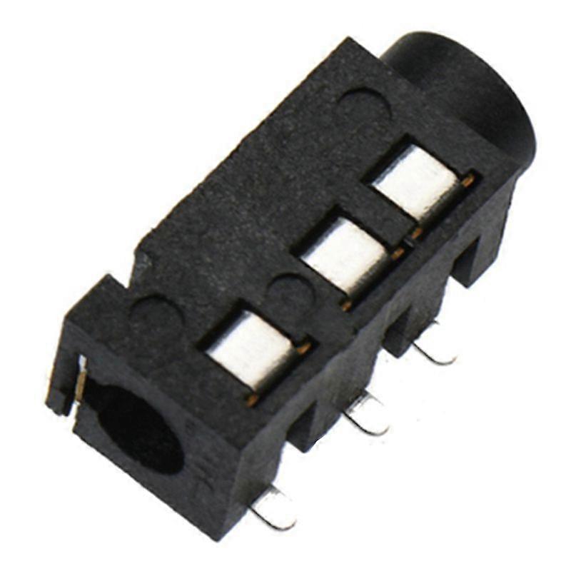 100pcs PJ320D 3.5MM Headphone Audio Socket 3/4Pins Audio Interface DIP/SMD