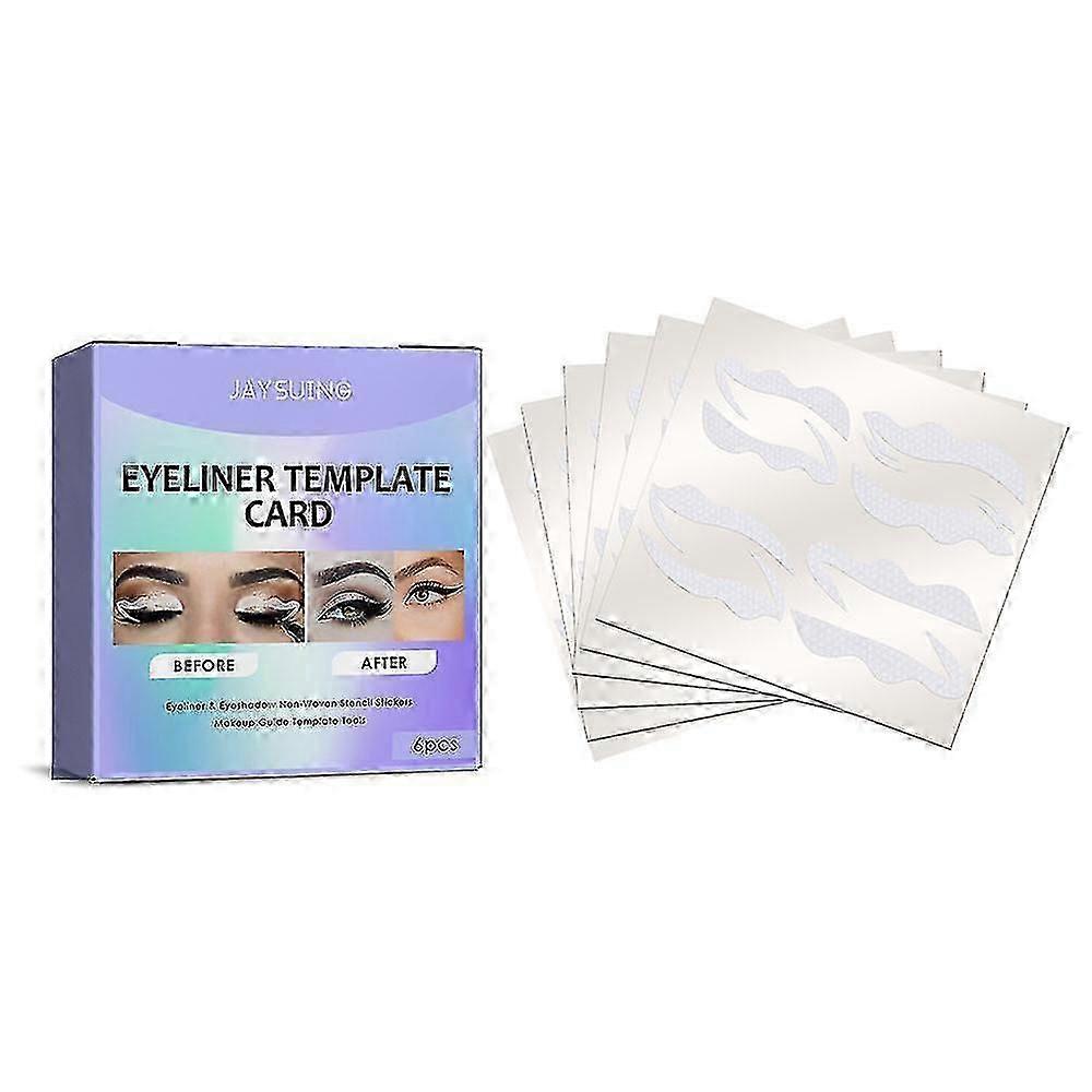 Jaysuing Beginner Eyeliner Assist Template Lazy Novice Makeup Tool Quick Makeup