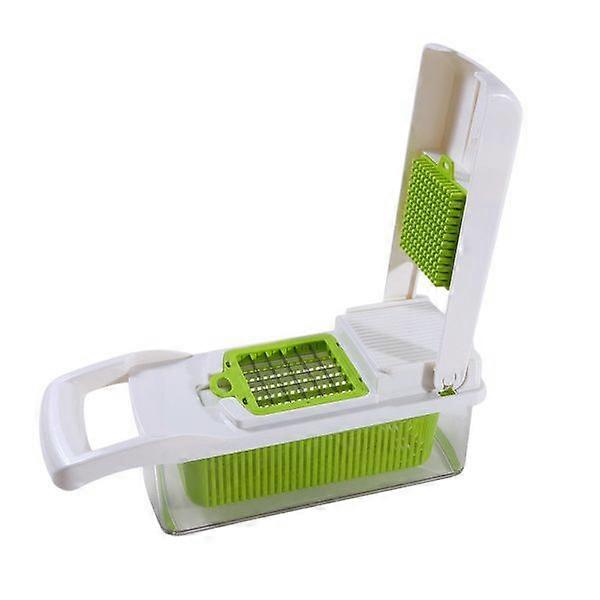 Multifunction Vegetable Cutter Kitchen Garlic Press Steel Blade Peeler