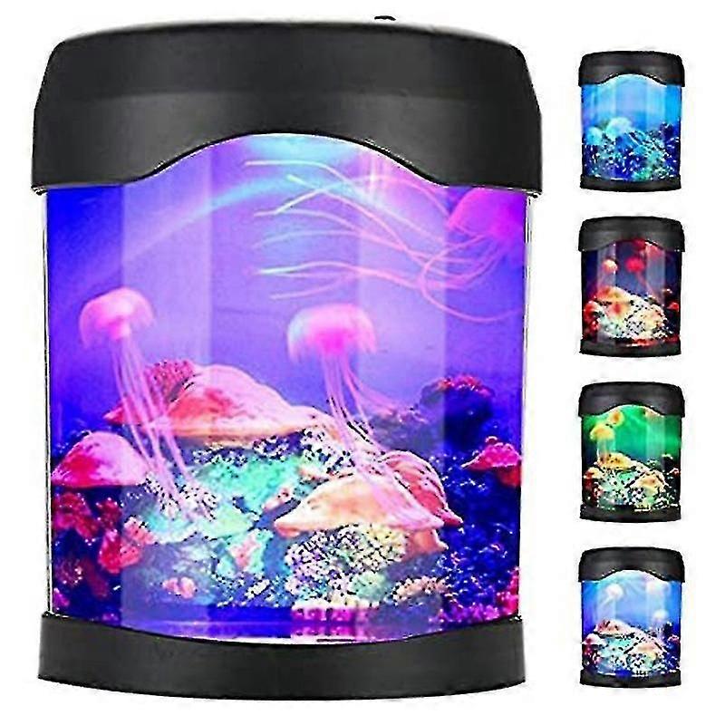 Usb , Electric Rium Tank S Led S With Changing For Home Bed Desktop