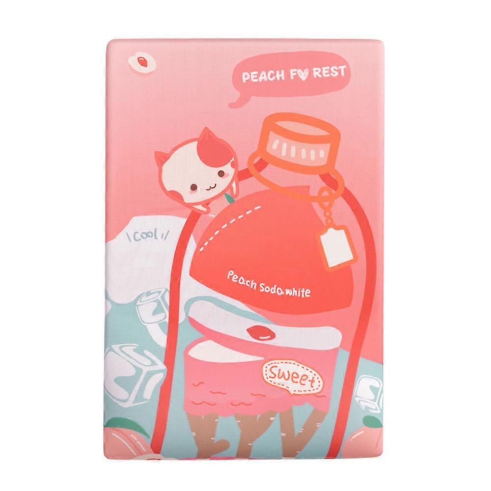 Ergonomic Mouse Pad with Wrist Support, Non-Slip Mouse pad for Easy Typing & Pain Relief, Peach soda