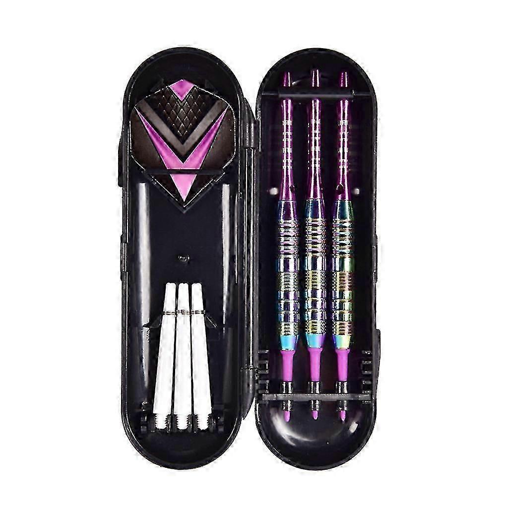 カラフルな電気めっきダーツアルミニウム合金ダーツシャフト、収納ケースギフト付き