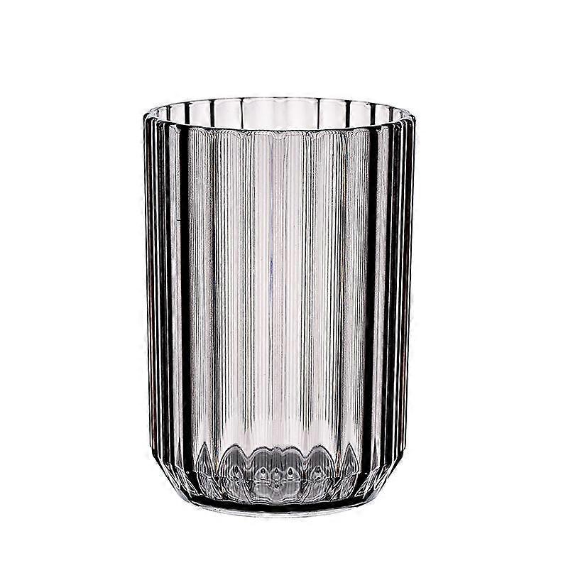 Tazza di lavaggio del bagno Home Tazze per spazzolino da denti Tazza di collutorio trasparente in plastica