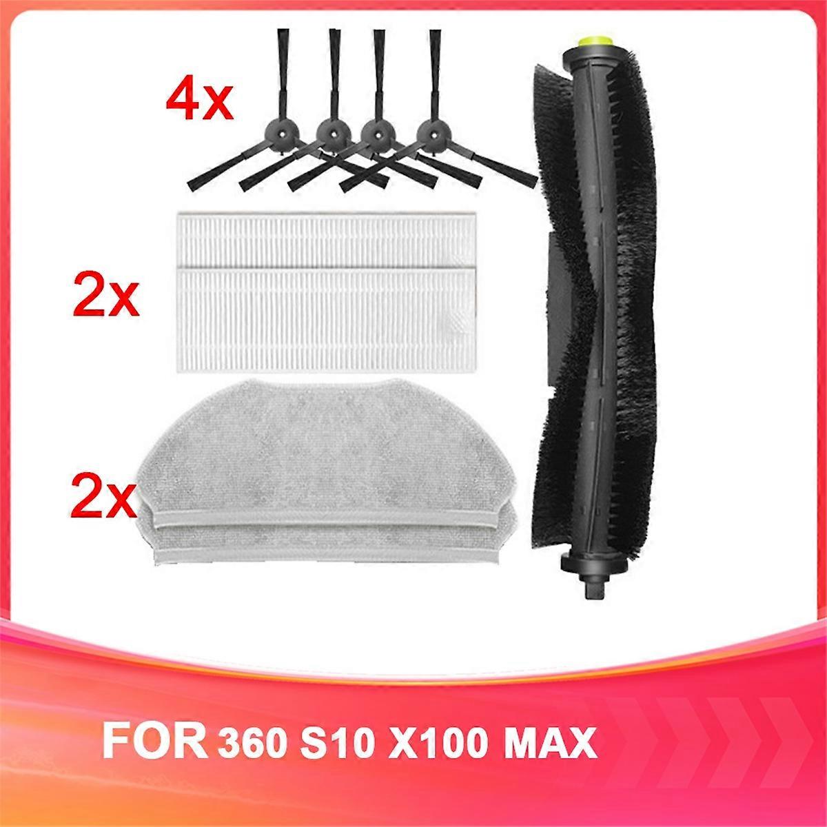 For 360 Qihoo Sweeper S10 X100 MAX Replacement Kit Replacement Consumables