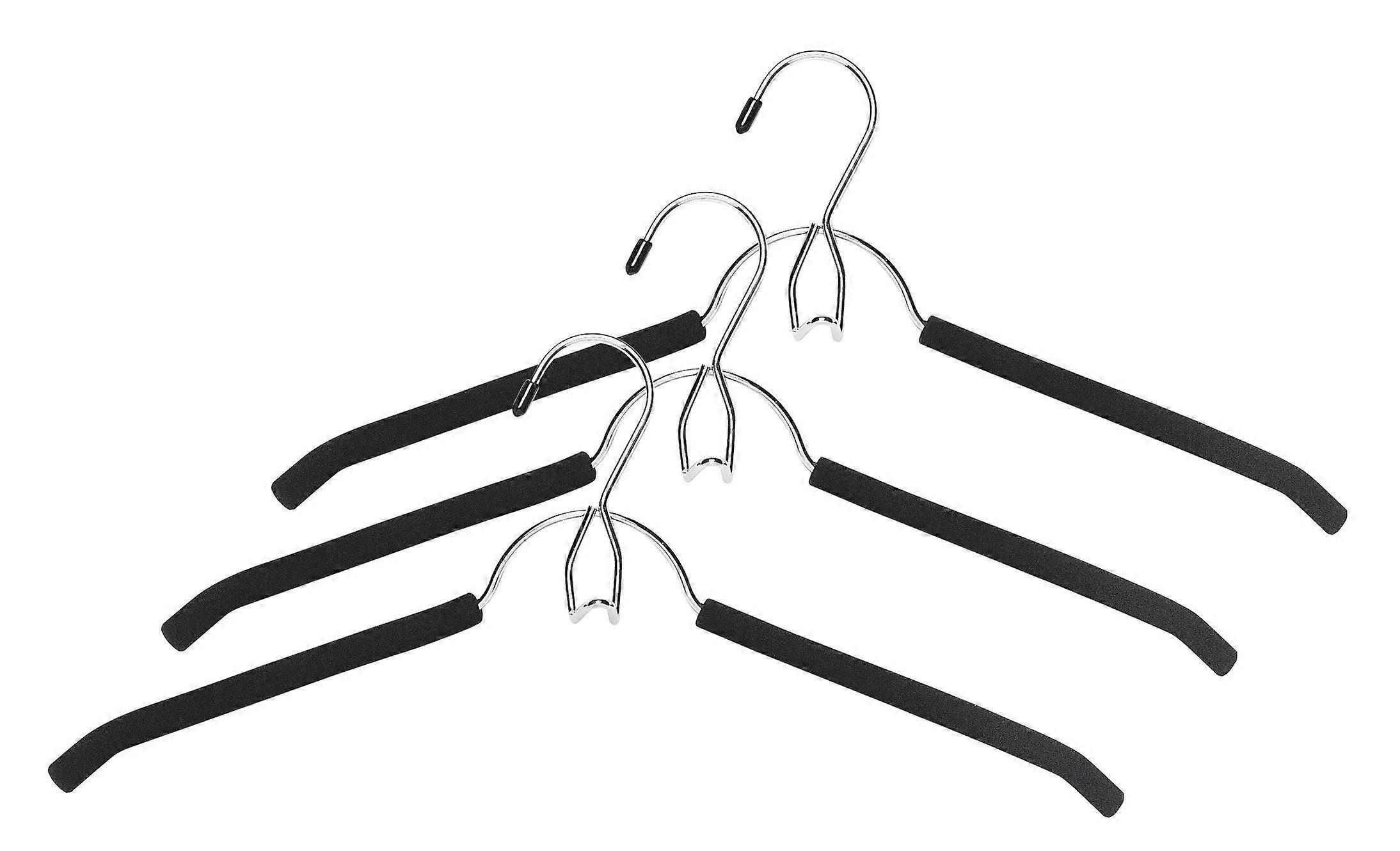 Shirt Blouse Hangers for Closet Organization, Non-Slip, Space-Saving with Adjustable Clips, Suitable for All Styles