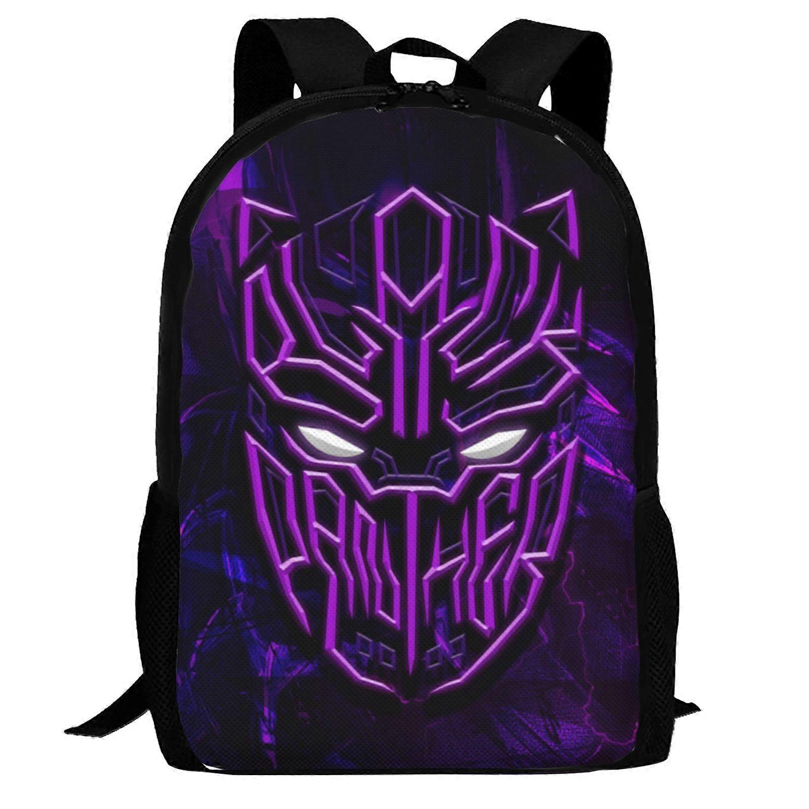 Backpack YL1475 Black Panther Backpack,3d Print Laptop Backpack Lightweight Casual Daypack Bookbag Multi-Function Travel Backpack1475