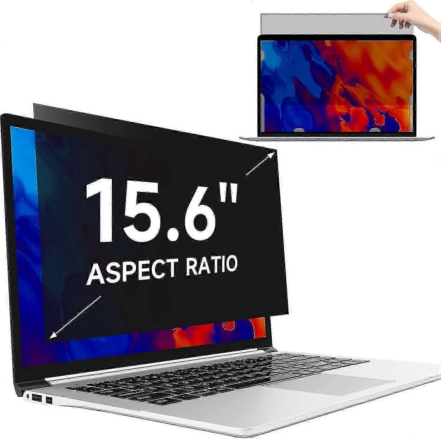 Οθόνη προστασίας προσωπικών δεδομένων lap-top 15.6 ίντσα, προστασία ματιών αντι μπλε φως αντανάκλαση &; αντι γρατσουνιά φίλτρο απορρήτου lap-top για όλες τις μάρκες 15.6 "με 16:9 πτυχή ra