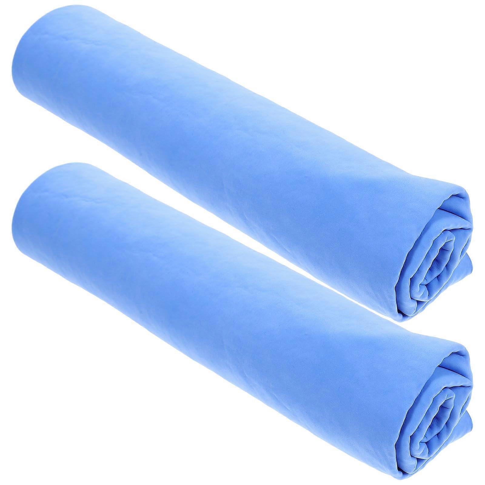 Dog Towel Set, 2pcs Soft Absorbent Pet Bath Towel for Dogs and Cats, Quick-Drying Microfiber Material, All Sizes