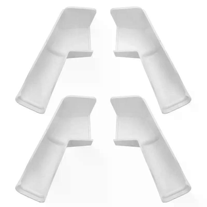 RV Gutter Spouts  RV Rain Gutter Downspout With Extensions  Rain Gutter Dwonspout Diverter 2 Right&2 Left Gutters