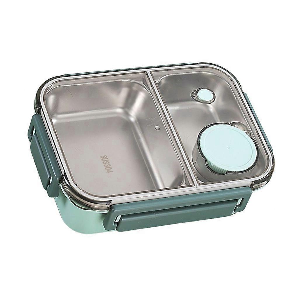 Stainless Steel Meal Box Leak Proof Food Storage Container with Compartments