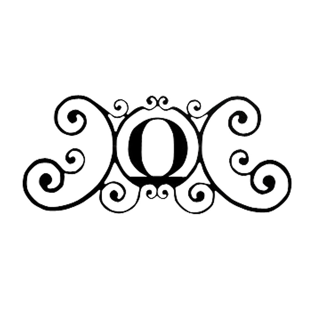 House Plaque Letter O
