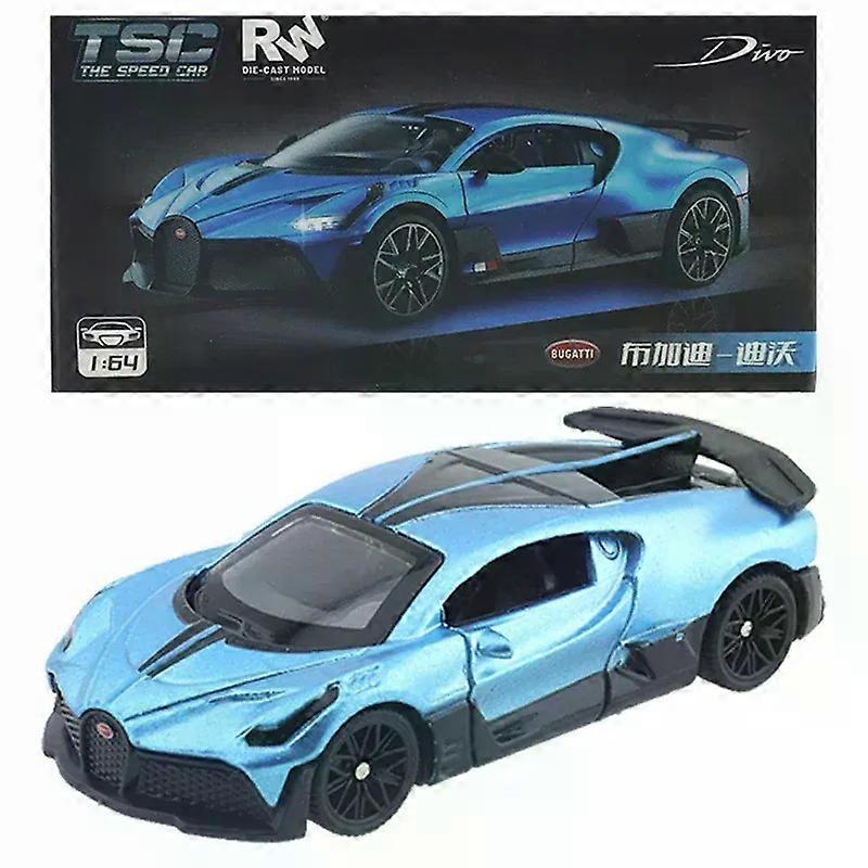 TSC 1/64ディーボカーボングレー/メタルブルーカー合金玩具自動車ダイキャストメタルモデルキッズクリスマスギフト玩具男の子用