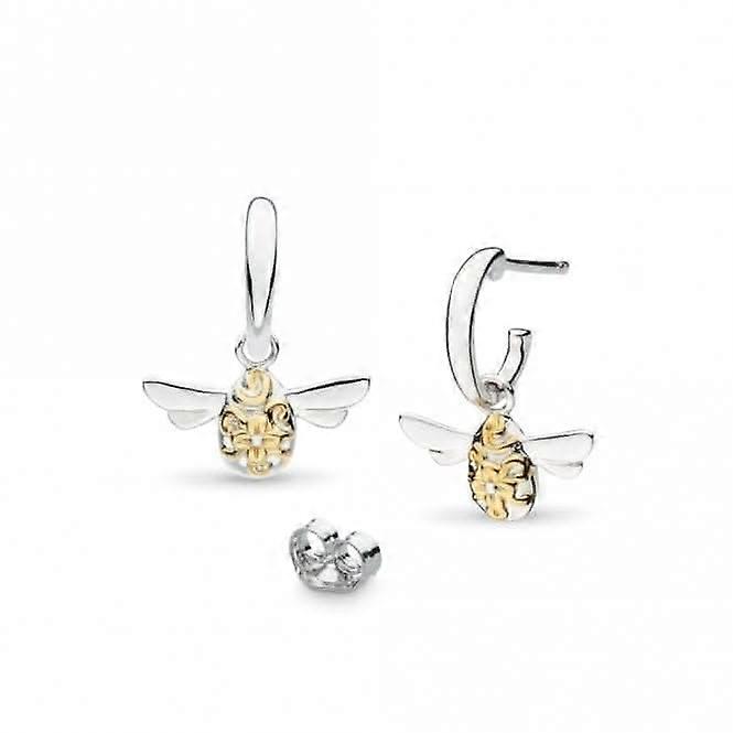 Blossom Flyte Honey Bee Gold Hoop Drop Earrings 60338GRP