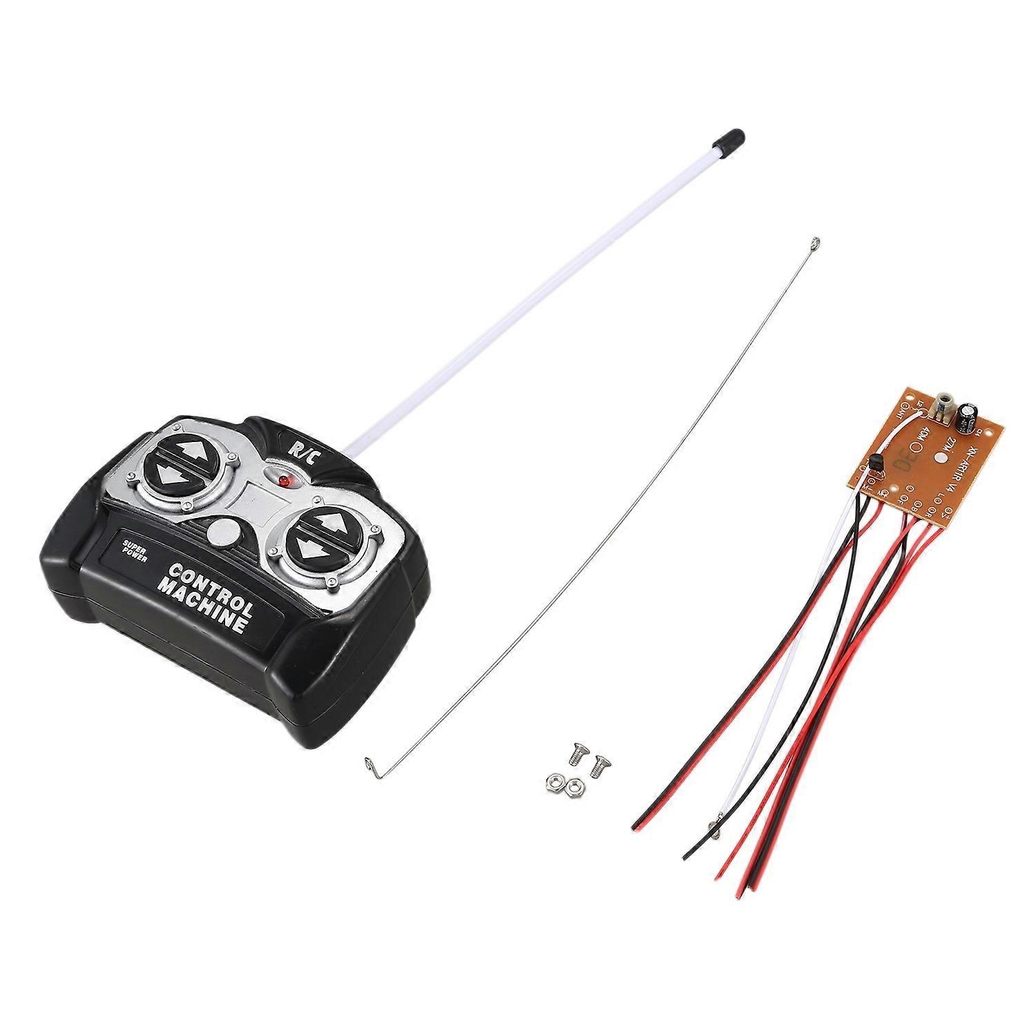 5CH 27Mhz Remote Controller Unit Receiver Circuit Board+Remote Control for RC Tank Car Toy Radio Sys