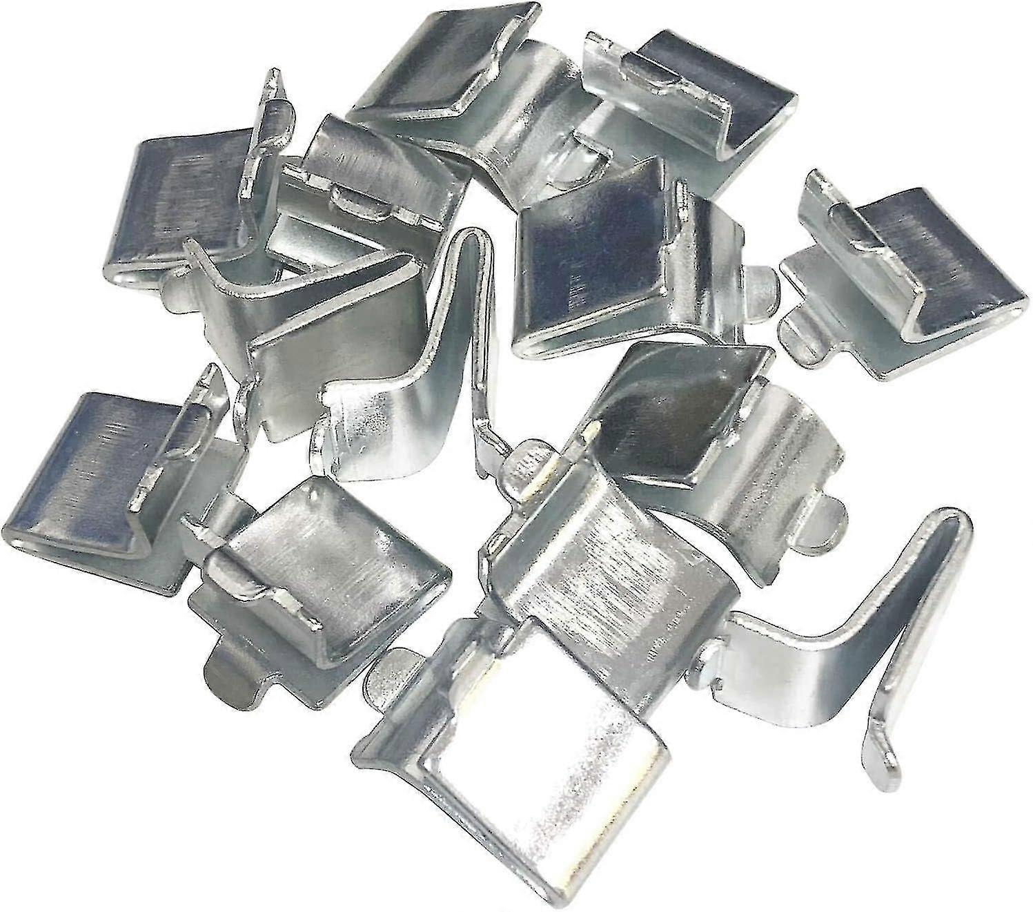 Adjustable Steel Pilaster Shelf Support Clip (14 Pieces)