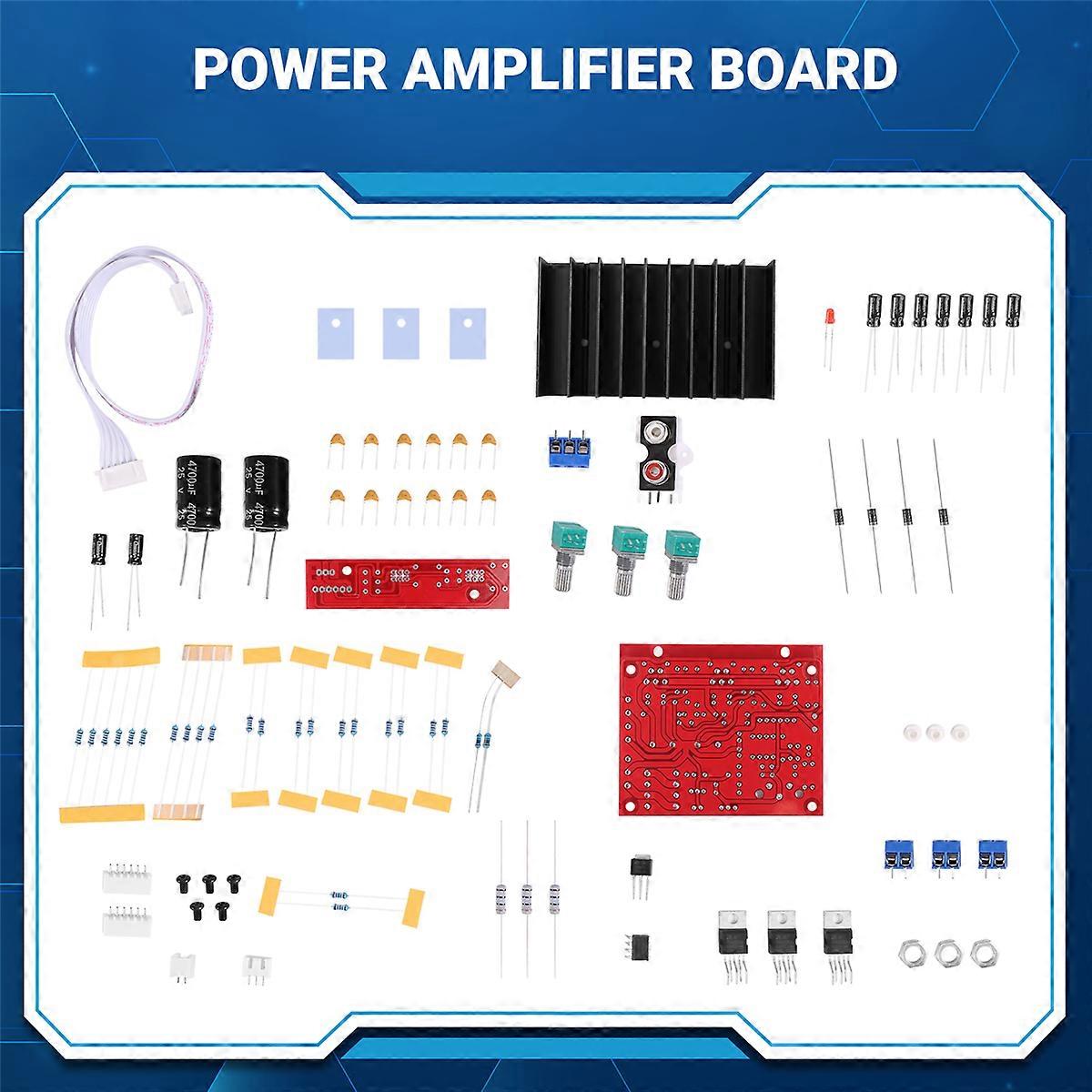 Tda2030A 2.1 Super Bass 2.1 Subwoofer Amplifier Board Three-Channel Speaker Audio Amplifier Board