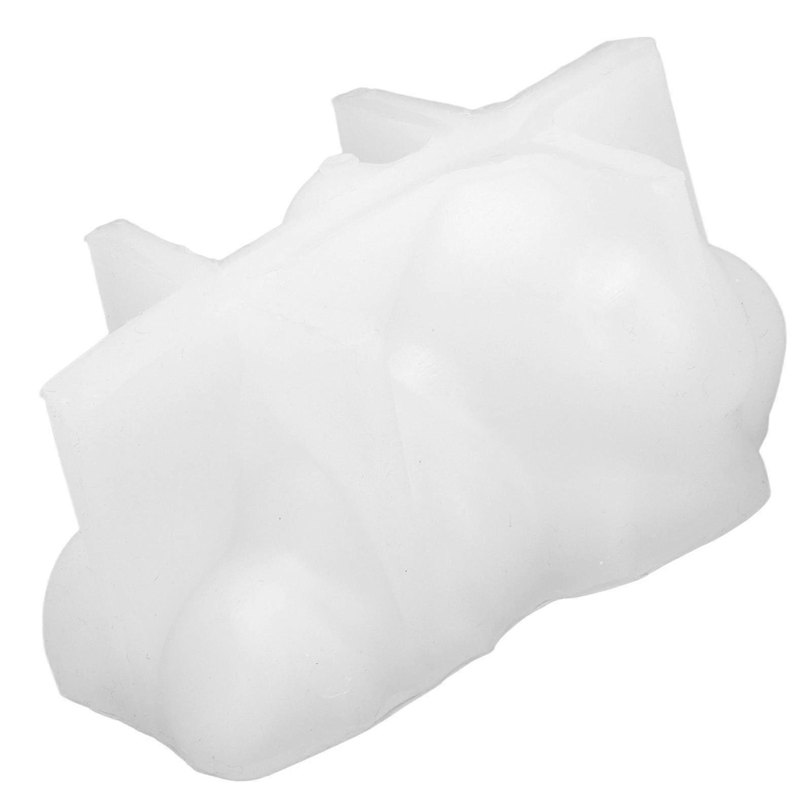 Pig Mold Silicone Cute Vivid Lifelike Safe High Elastic Reusable Cake Mold for DIY Baking Mousse Cake Ice Cream