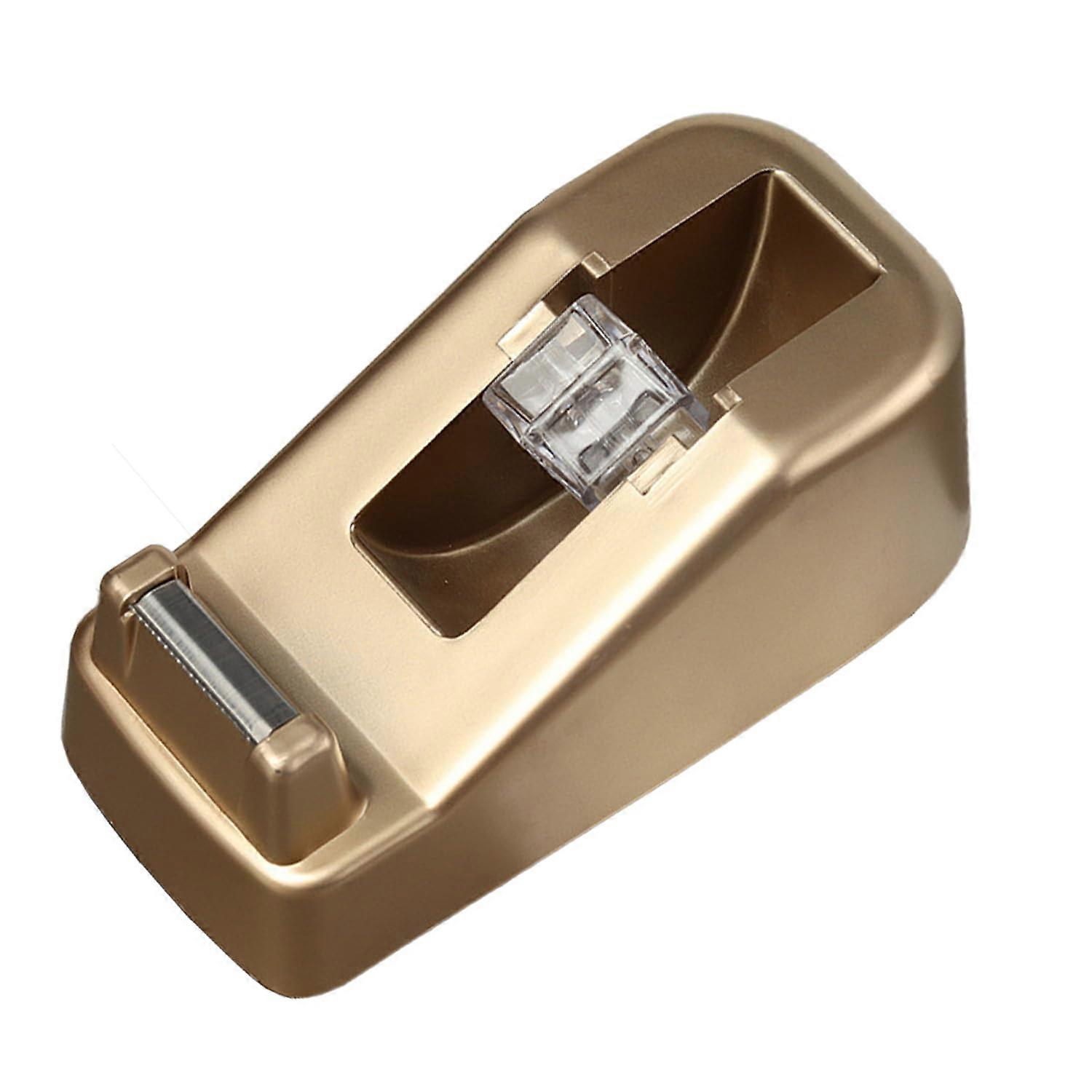 Tape Dispenser for Home and Office Use, Heavy Duty, Desktop, Fits Standard Tape Rolls, Easy One-Handed Operation