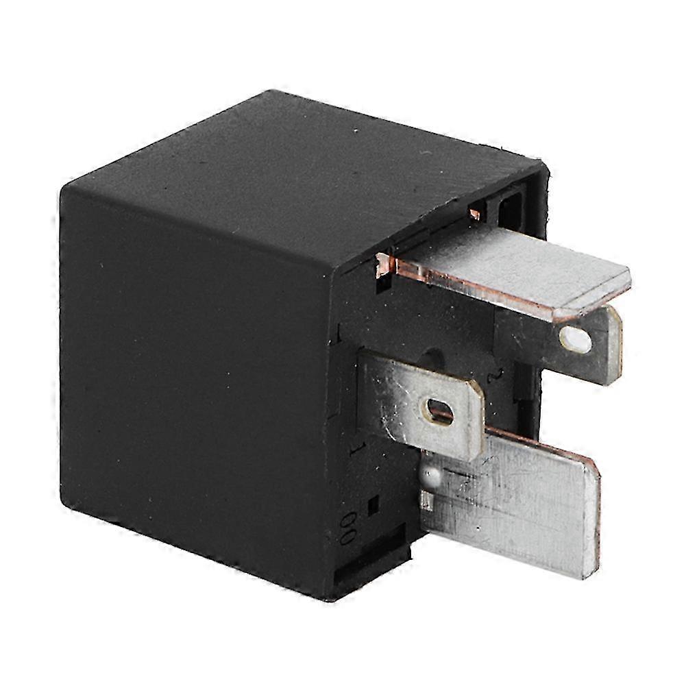 DC12V 80A 4-poliges SPST-Relais-Kit in Schwarz ABS-Zubehör für Auto, Automobil, Boot und LKW
