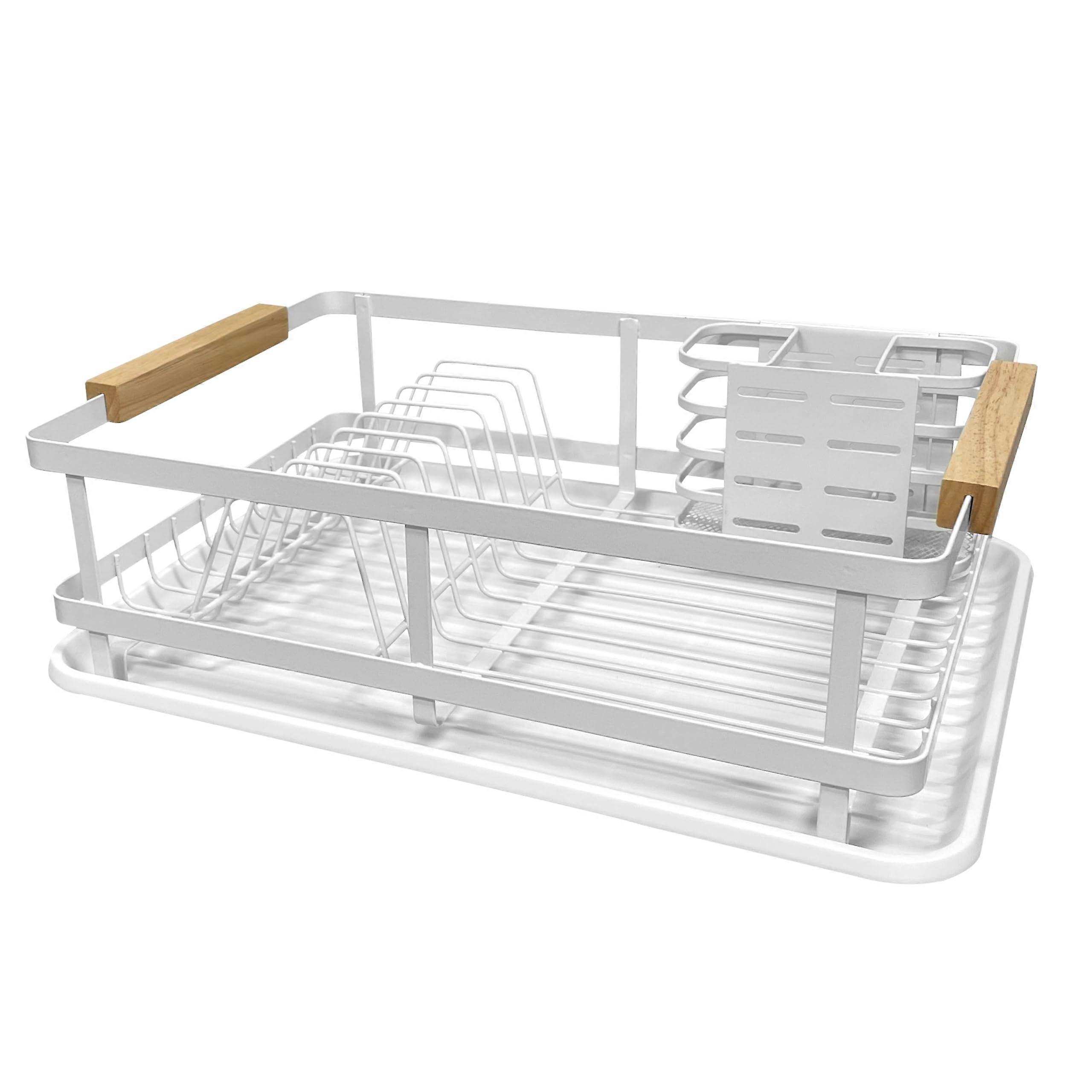 Rust-Resistant Dish Drying Rack Kitchen for Counter and Dishes