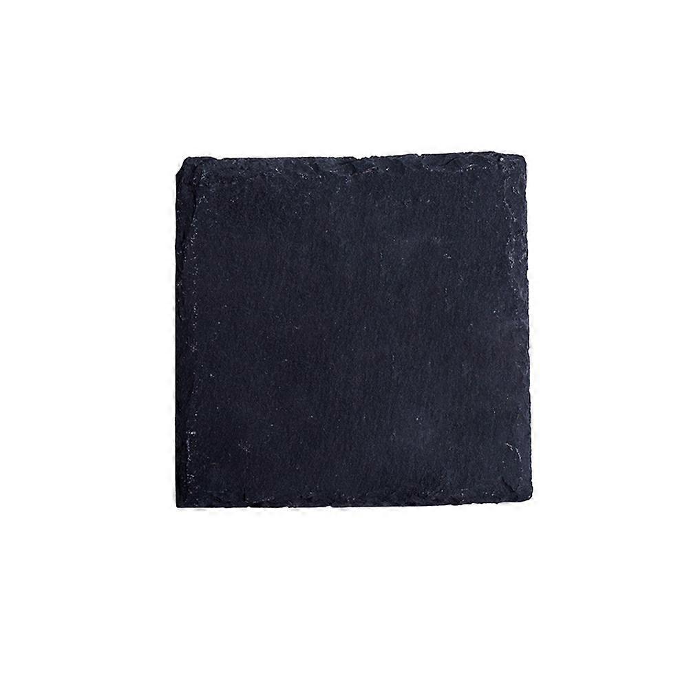 Multi Sized Rectangular Stone Slab Coasters Natural Slate Western Platter BBQ Dessert Cake Fruit Placemat