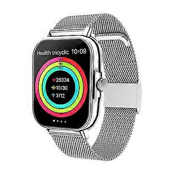 L21PLUS Smart Watch Full Touch Screen Bluetooth-compatible Calling Fitness Tracker Voice Assistant Watch Daily Wear