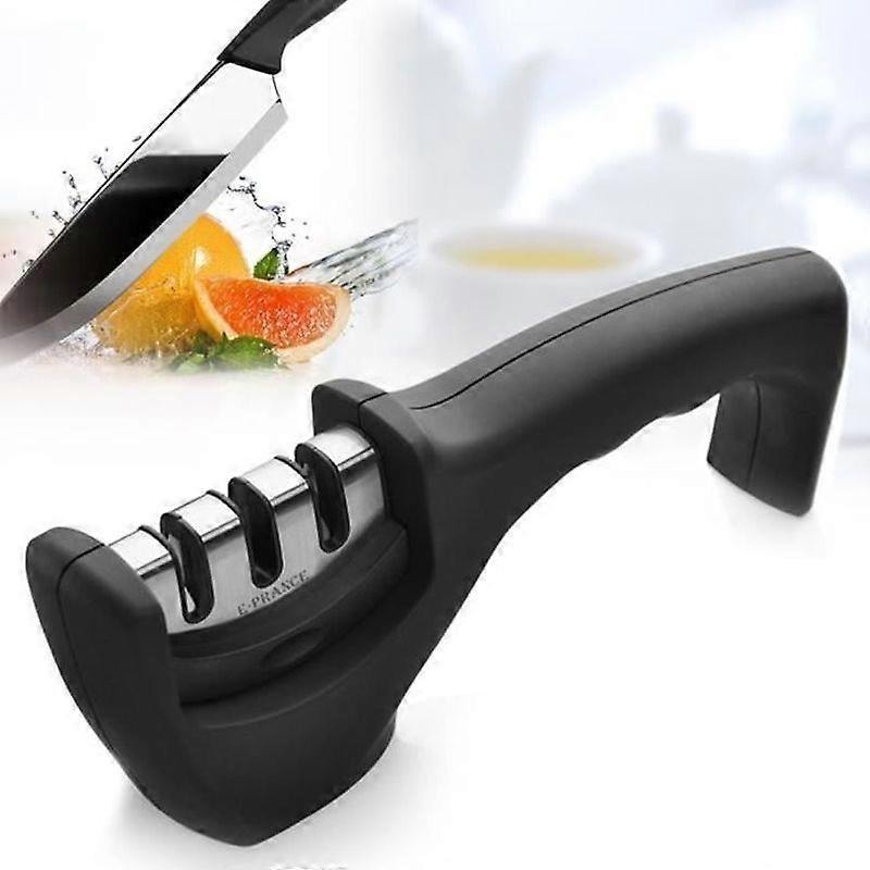 Knife sharpener - compatible with ceramic knives - ultra efficient - excellent grip - easy to use