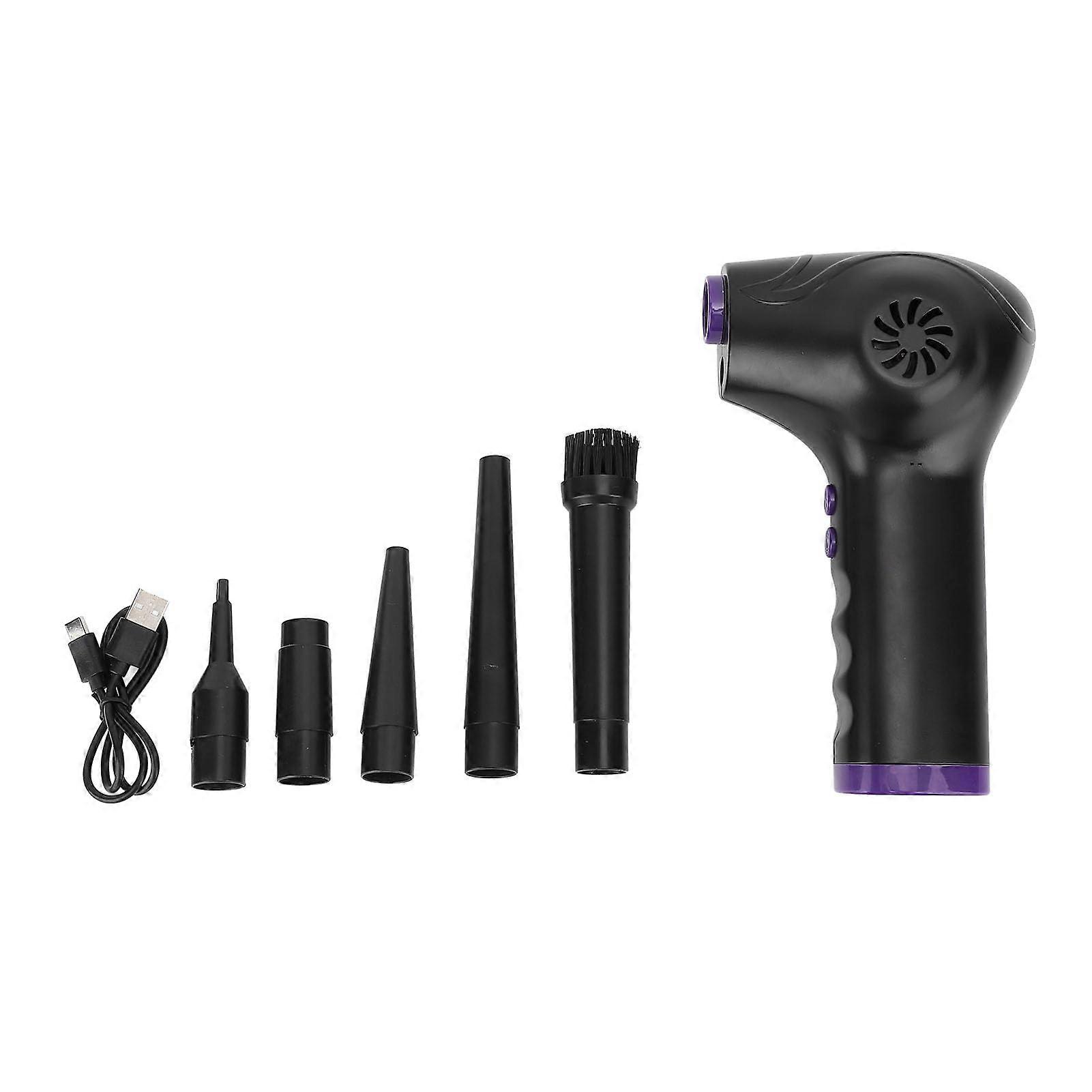 Air Duster Rechargeable 2 Speed Dust Blower with Light for Keyboard Cleaner