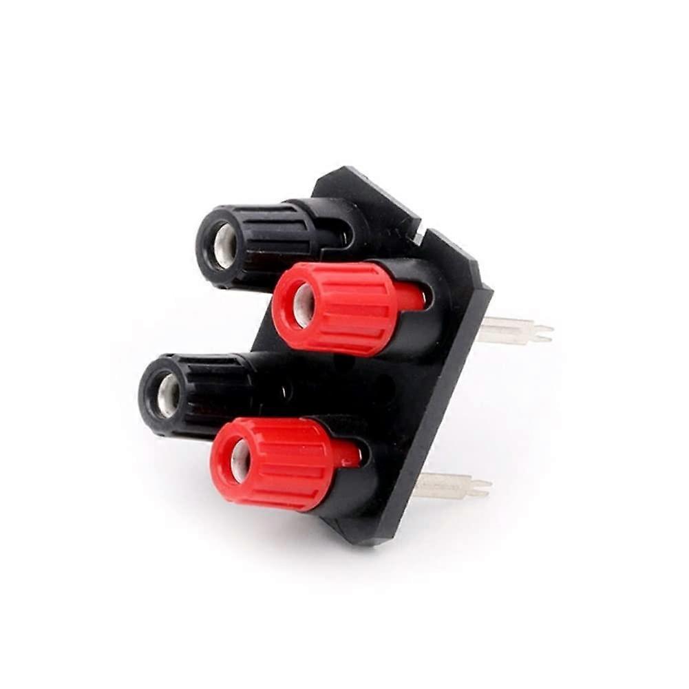 Speaker Connector 4Pin WP External Banana Jack for Amplifier Speaker Wire Clip 10A Audio WP4