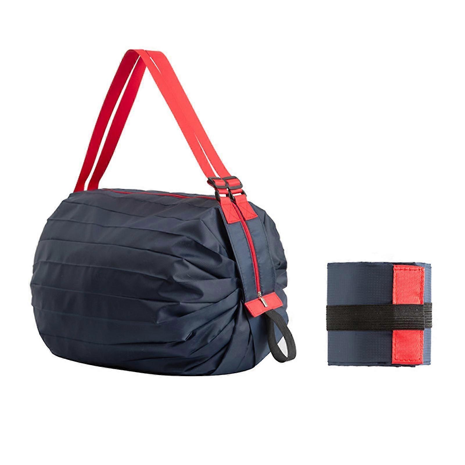 Sacs d’épicerie réutilisables Sac à provisions pliable léger Sac fourre-tout imperméable durable Rolling