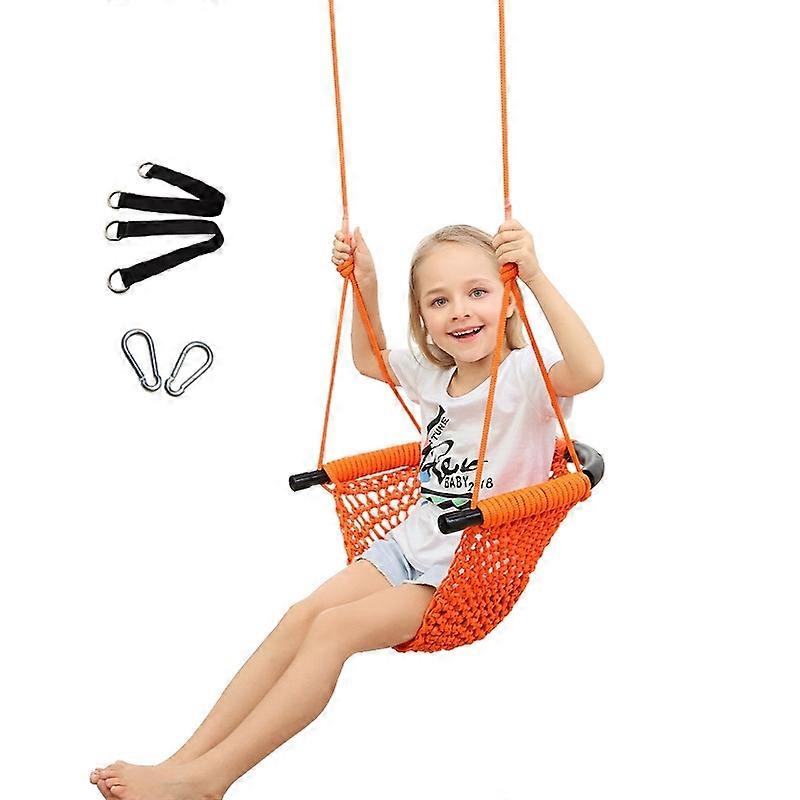Children Swing Hand-Woven Swing Chair