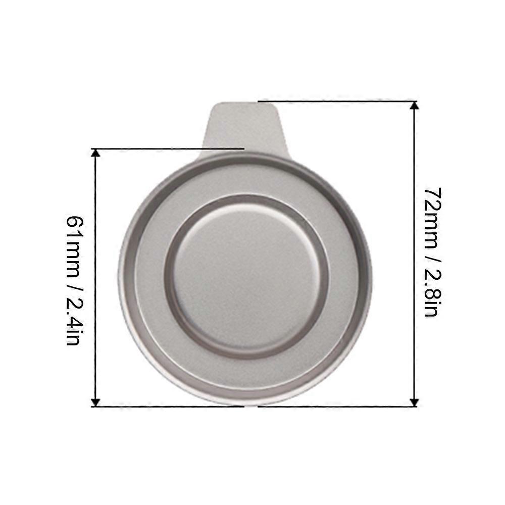 TOMSHOO Titanium Alcohol Stove Lid Lightweight Fire Extinguishing Lid Cap